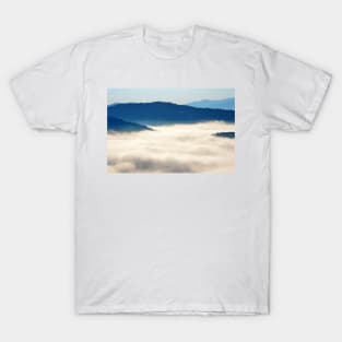 Morning Fog on the Blue Ridge Parkway T-Shirt